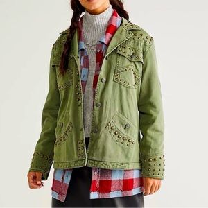 NWTs Free People military jacket